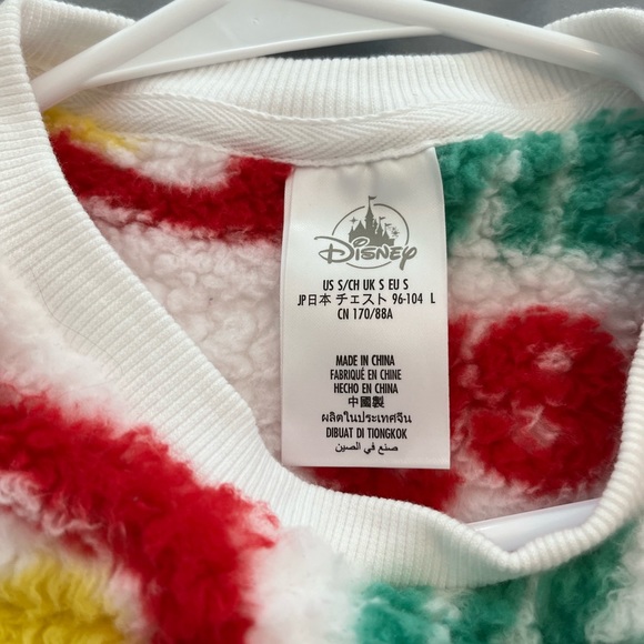 Disney Parks Retro Fleece Sweater - Picture 2 of 2
